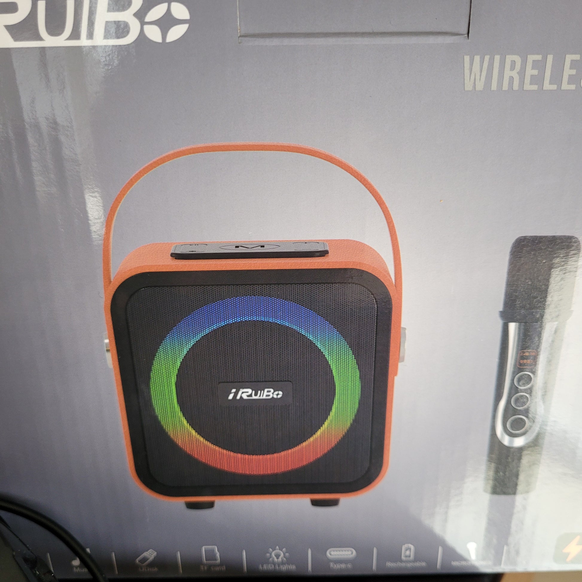 Bocina Karaoke con Microfono 308001M