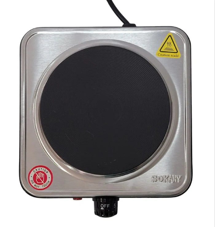 Parrilla Electrica,  Gran Potencia, 1000W, Facil de Usar, SOKANY SK-5101