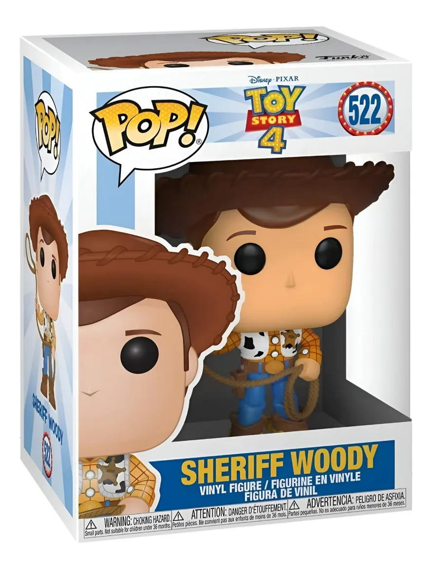 Funko Pop - Sheriff Woody - N° 522 - Toy Story 4 - Disney