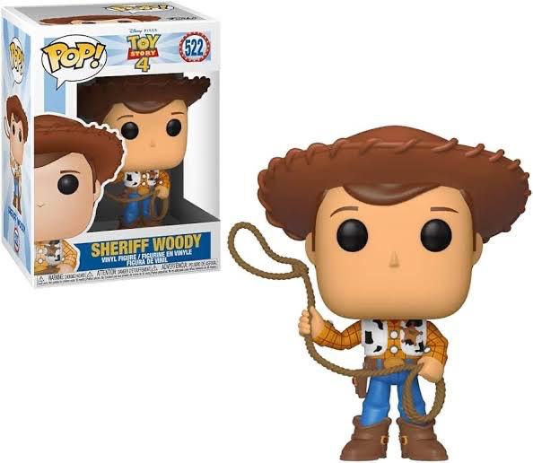 Funko Pop - Sheriff Woody - N° 522 - Toy Story 4 - Disney