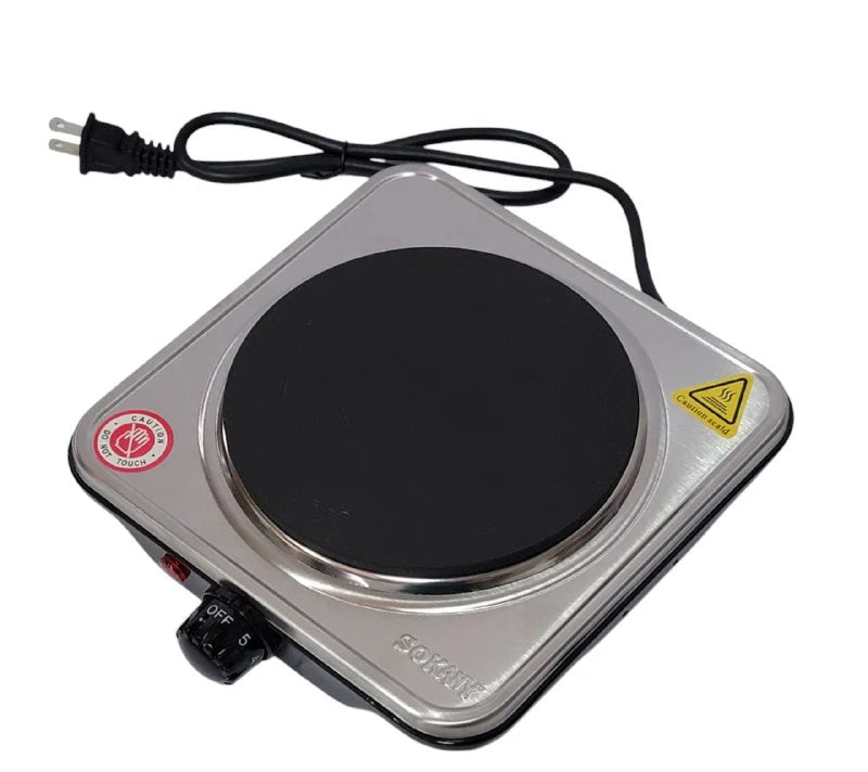 Parrilla Electrica,  Gran Potencia, 1000W, Facil de Usar, SOKANY SK-5101